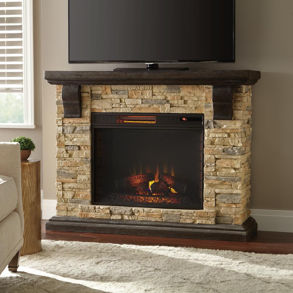 Electric Fireplace Mantels