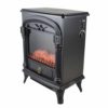 Comfort Zone CZFP4 1500-Watt Electric Fireplace Stove Heater