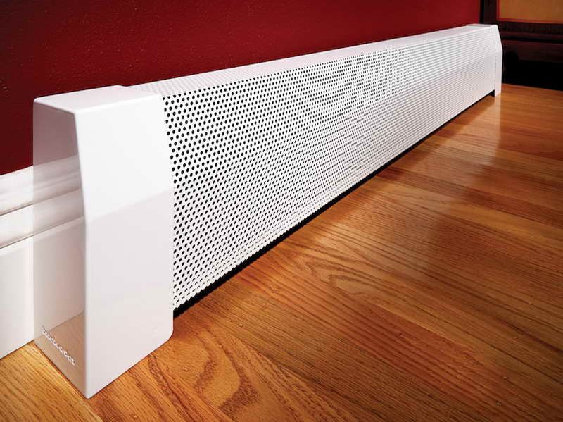 How to install electric baseboard heater